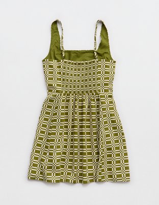 aerie love of linen blend mini dress Aerie Love Of Linen Blend Mini Dress