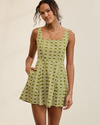 Minirobe en mélange de lin Aerie