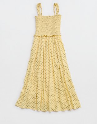 Aerie At The Barre Smocked Dress