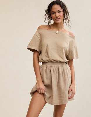 Aerie Off The Shoulder Mini Dress