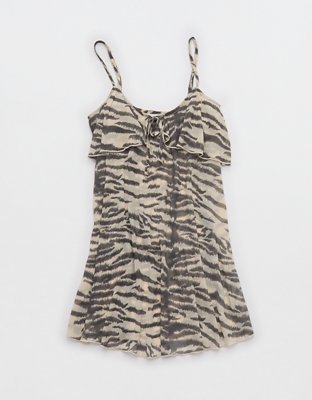 Aerie Festival Printed Mini Dress