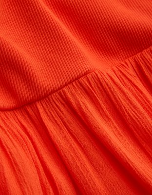 Aerie On-The-Down-Low Back Dress