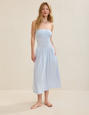Aerie Happiest Tube Midi Dress