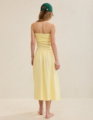 Aerie Happiest Tube Midi Dress