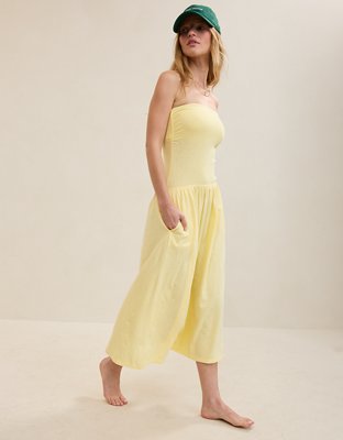 Aerie Happiest Tube Midi Dress