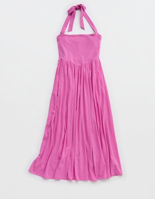 Aerie At The Barre Halter Dress