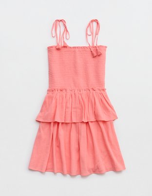 Aerie At The Barre Smocked Mini Dress