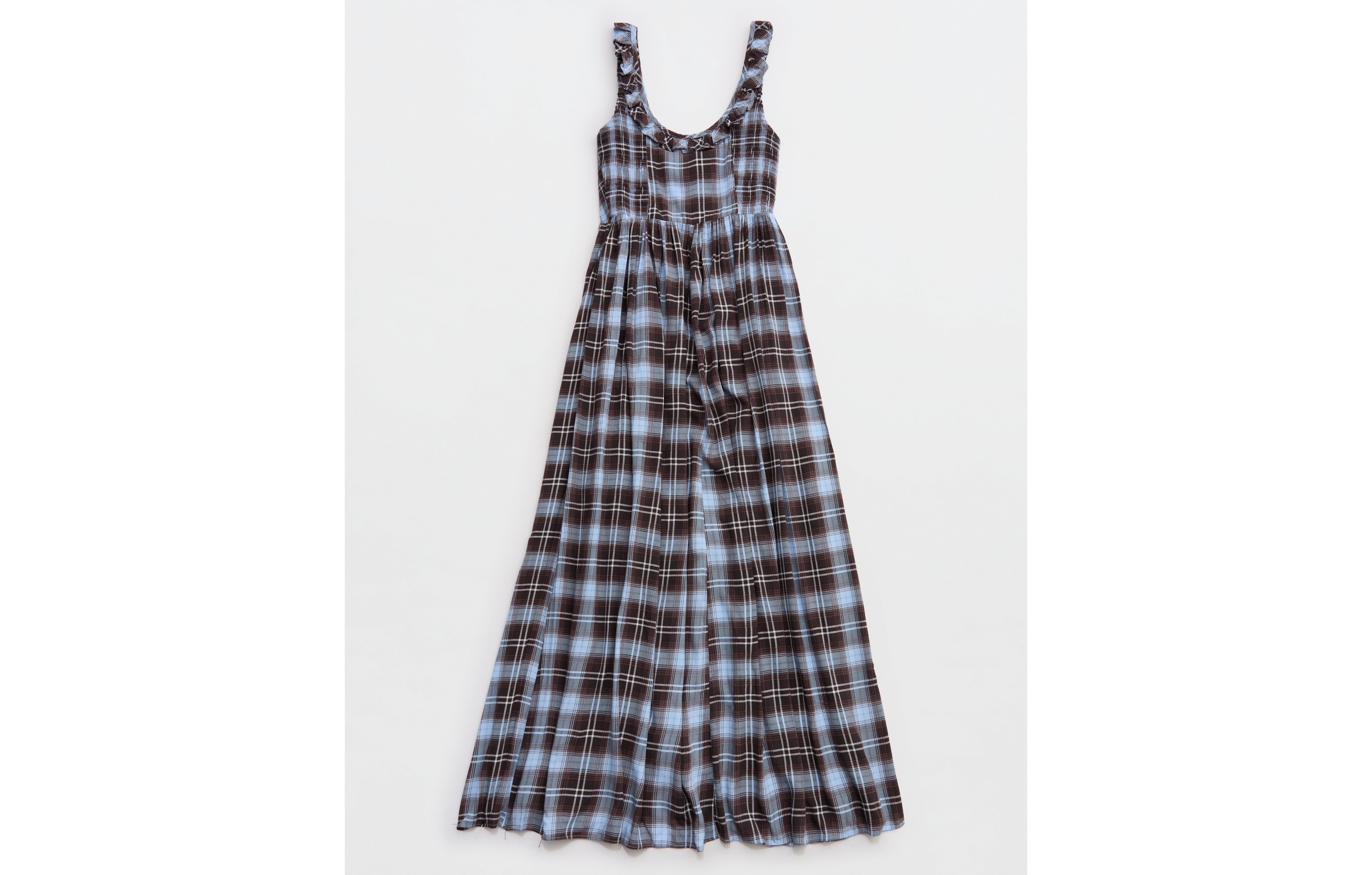 Aerie Happy & Drapey Side Smocked Dress