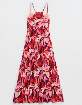 Aerie Printed Maxi Dress