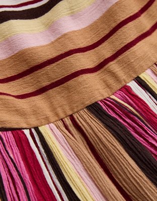 Aerie On-The-Down-Low Back Dress