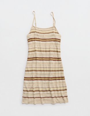 Aerie Lurex Sweater Dress