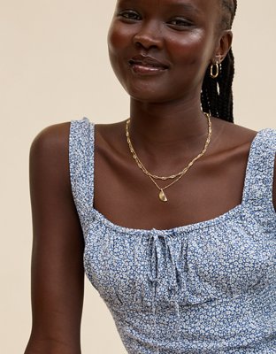 Aerie Corset Maxi Dress