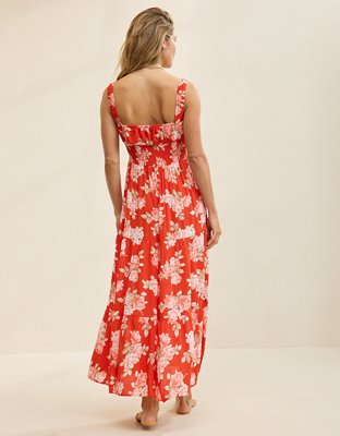 white christmas dresses Women's Cream Halter Maxi Dress