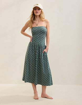 Aerie Happiest Tube Midi Dress from American Eagle - $64.95