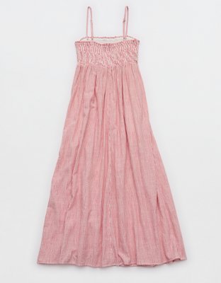 Aerie Straight Neck Midaxi Dress