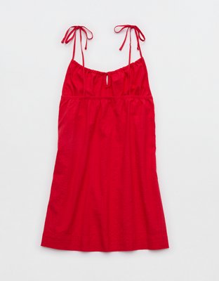 Aerie Tie Mini Dress