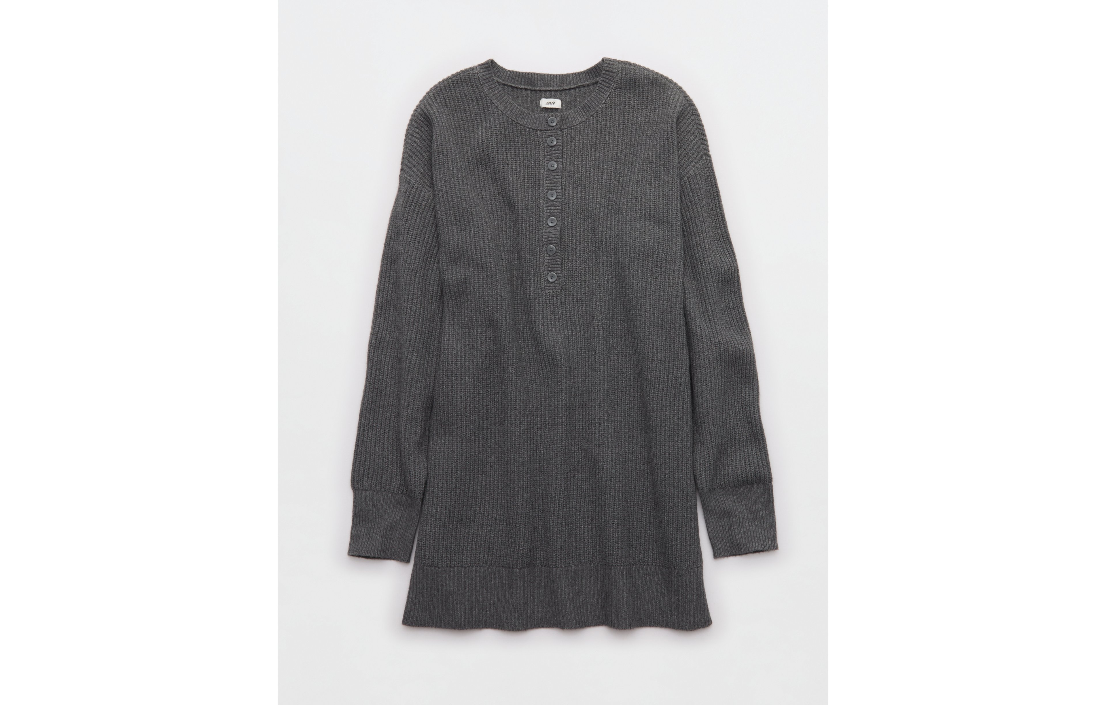 Aerie Henley Sweater Dress