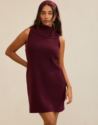 Aerie Turtleneck Sweater Dress