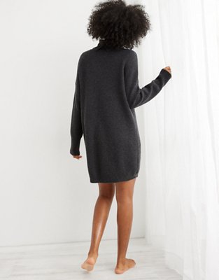 Aerie CozyUp Waffle Sweater Dress