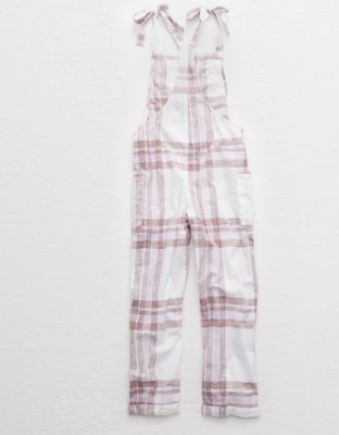 aerie shoulder tie overalls