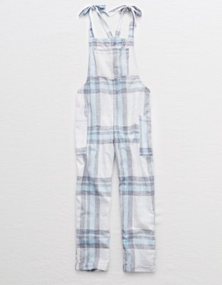 aerie shoulder tie overalls