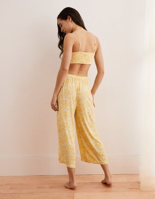 american eagle yellow jumpsuit