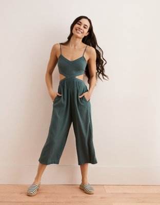 aerie cutout jumpsuit