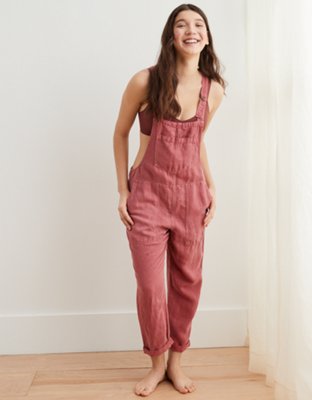 aerie twill utility overall