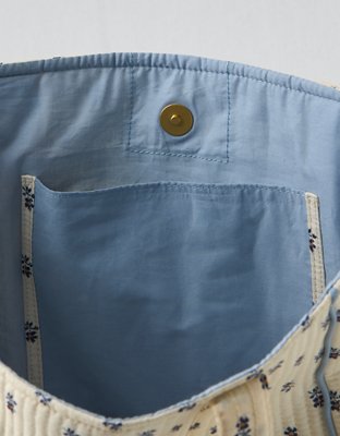 Aerie x Emily + Meritt Quilted Tote Bag