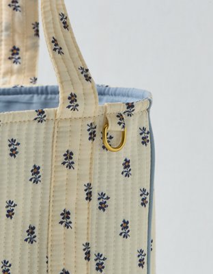 Aerie x Emily + Meritt Quilted Tote Bag