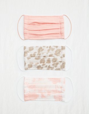 Kitsch Cotton Face Mask 3-Pack