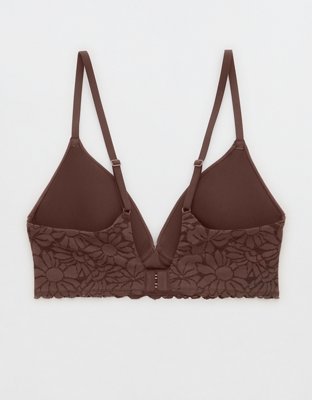 Superchill Wireless Lightly Lined Lace Trim Bra