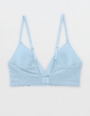 Superchill Wireless Lightly Lined Lace Trim Bra