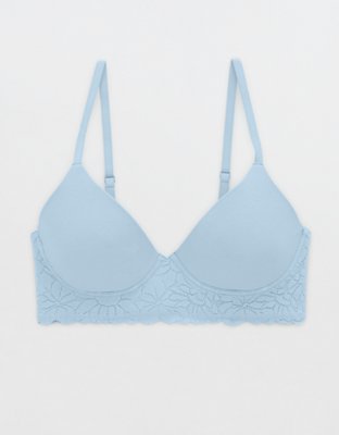 Superchill Wireless Lightly Lined Lace Trim Bra