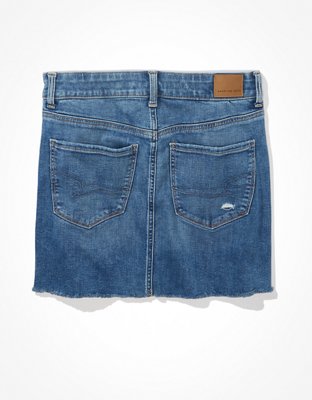 Женские юбки American Eagle AE Ne(x)t Level Stretch Denim Mini Skirt — фото 2