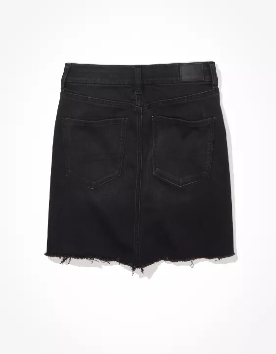 AE Ne(x)t Level Stretch Curvy Denim Mini Skirt