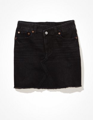 Женские юбки American Eagle AE Crossover Denim Mini Skirt — фото 3