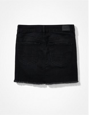 AE High-Waisted Denim Mini Skirt
