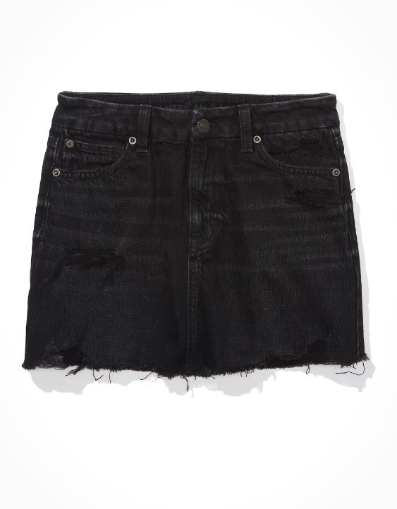 AE '90s High-Waisted Denim Mini Skirt