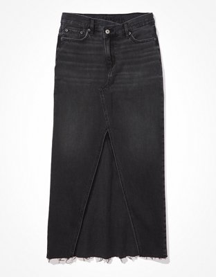 Женские юбки American Eagle AE '90s Denim Maxi Skirt — фото 2