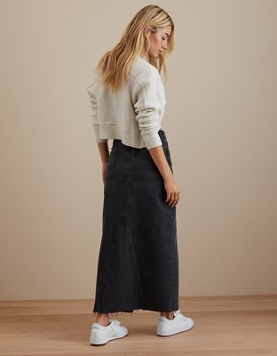 AE '90s Denim Maxi Skirt