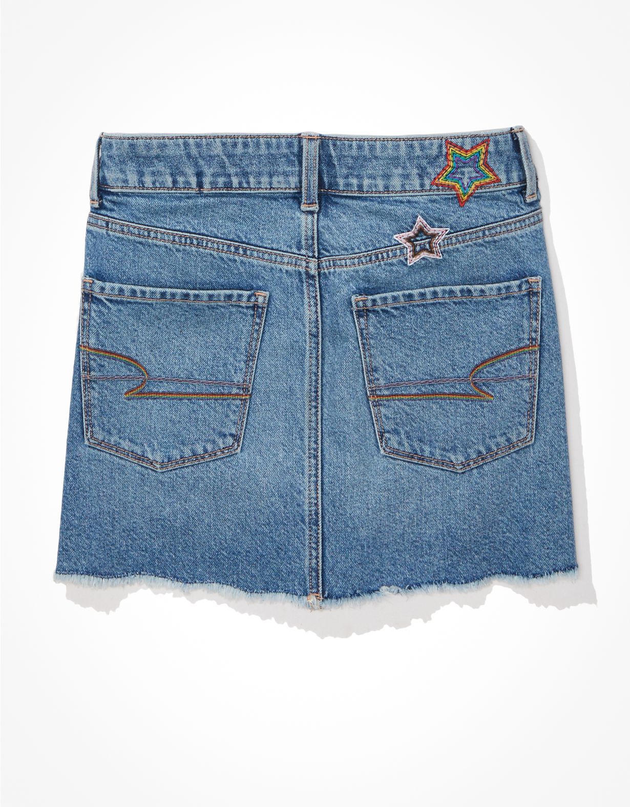 AE Pride '90s High-Waisted Denim Mini Skirt
