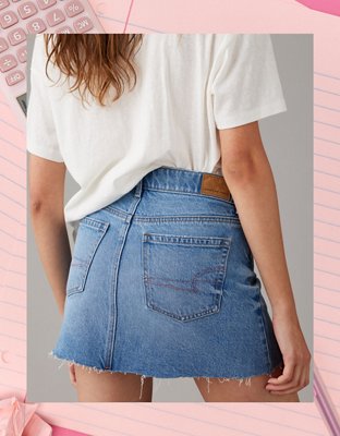 Ae ne(x)t level 2025 high-waisted denim skirt