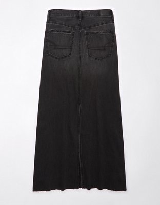 AE To The Floor Denim Maxi Skirt