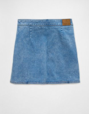 AE Next Level High-Waisted Denim Skort