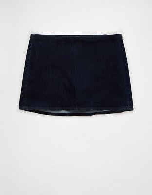 AE Next Level Low-Rise Micro Mini Denim Skort