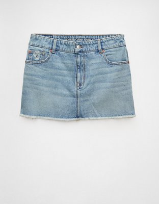 AE Stretch Perfect Denim Mini Skirt