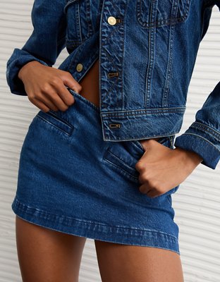 AE It Knit Denim Skort