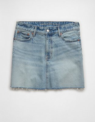 AE Perfect Skirt Womens Ice Blue 12 18$