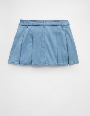 AE High-Waisted Pleated Mini Skirt